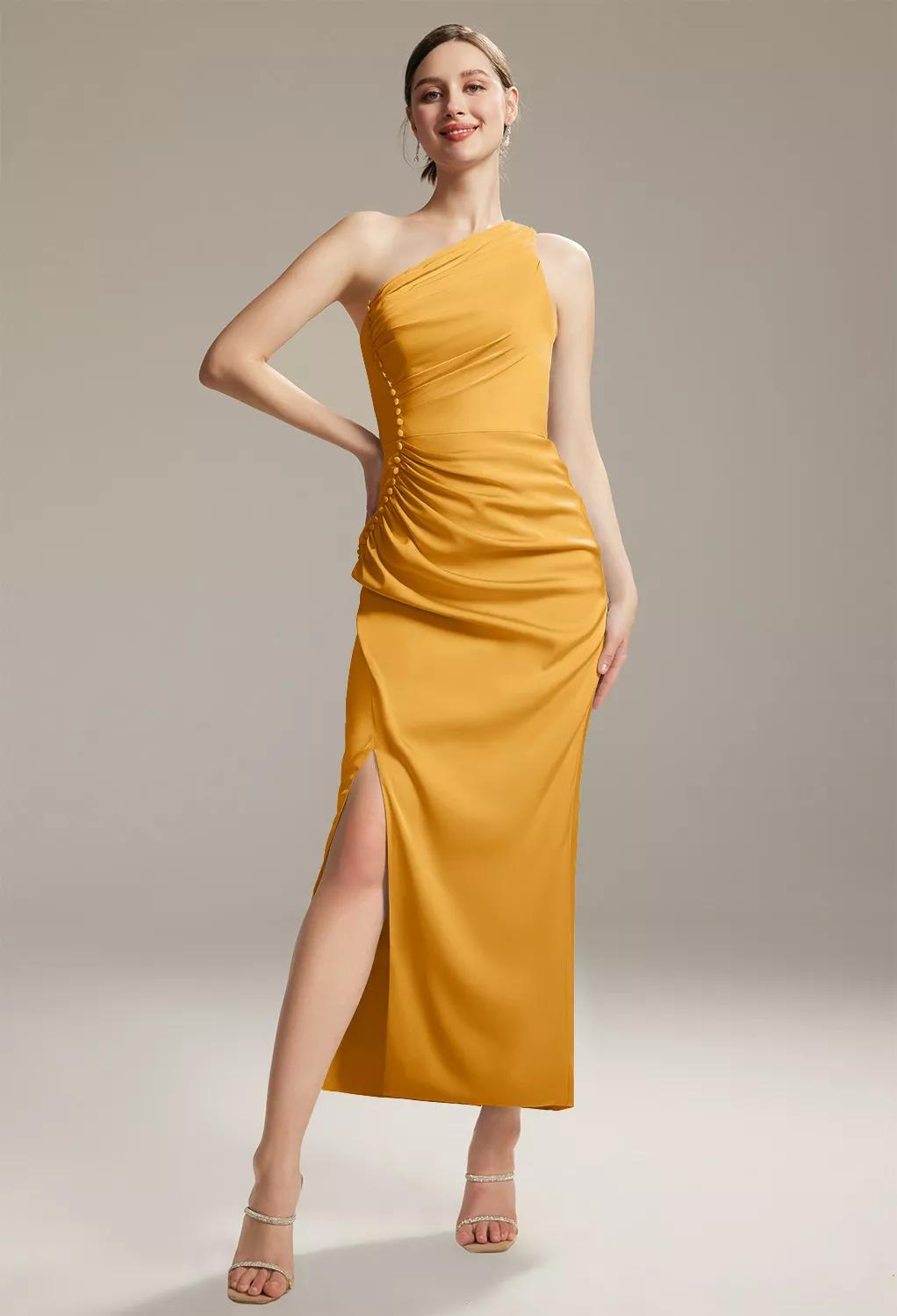 AW Myrtle Mango  Spring Wedding Guest Dresses